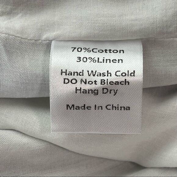 Mod Ref Blue White Stripe Capri Style Jumpsuit Size Small - Picture 9 of 15